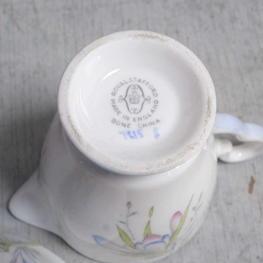 アンティークミルクポット5陶器 ROYAL STAFFORD ロイヤルスタッフォード12