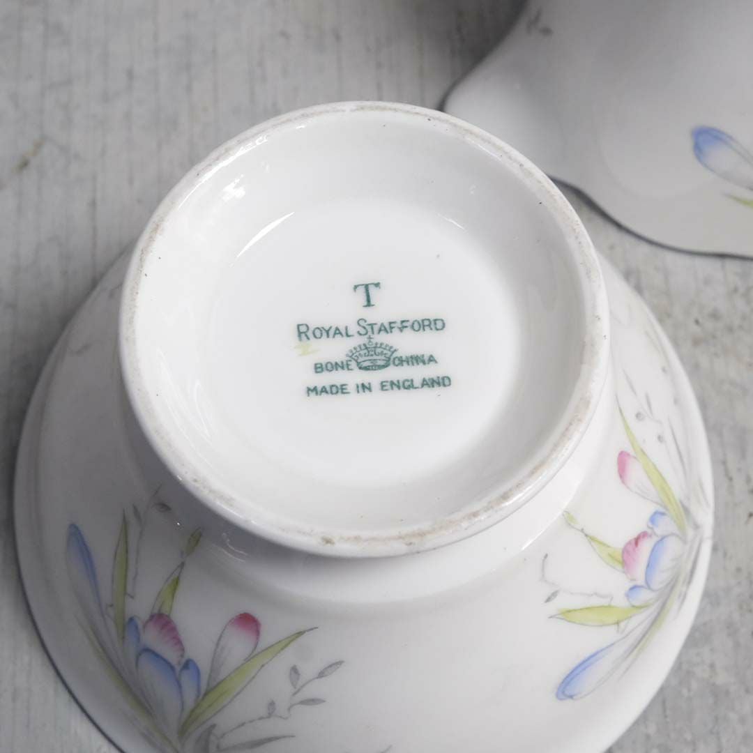 アンティークミルクポット6陶器 ROYAL STAFFORD ロイヤルスタッフォード13