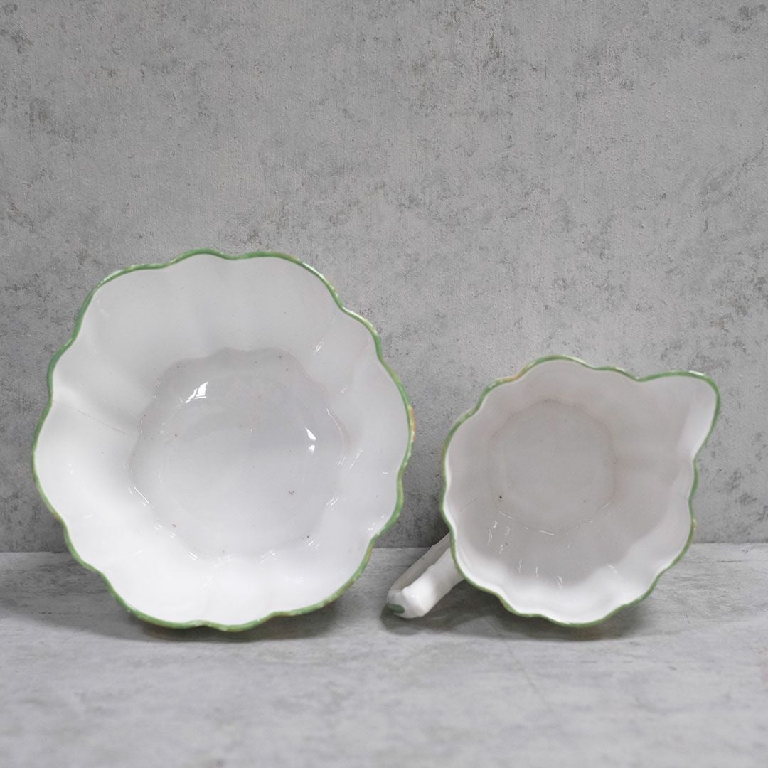 アンティーク ミルクジャグ シュガーボウル アールデコ イギリス MELBA BONE CHINA メルバ6