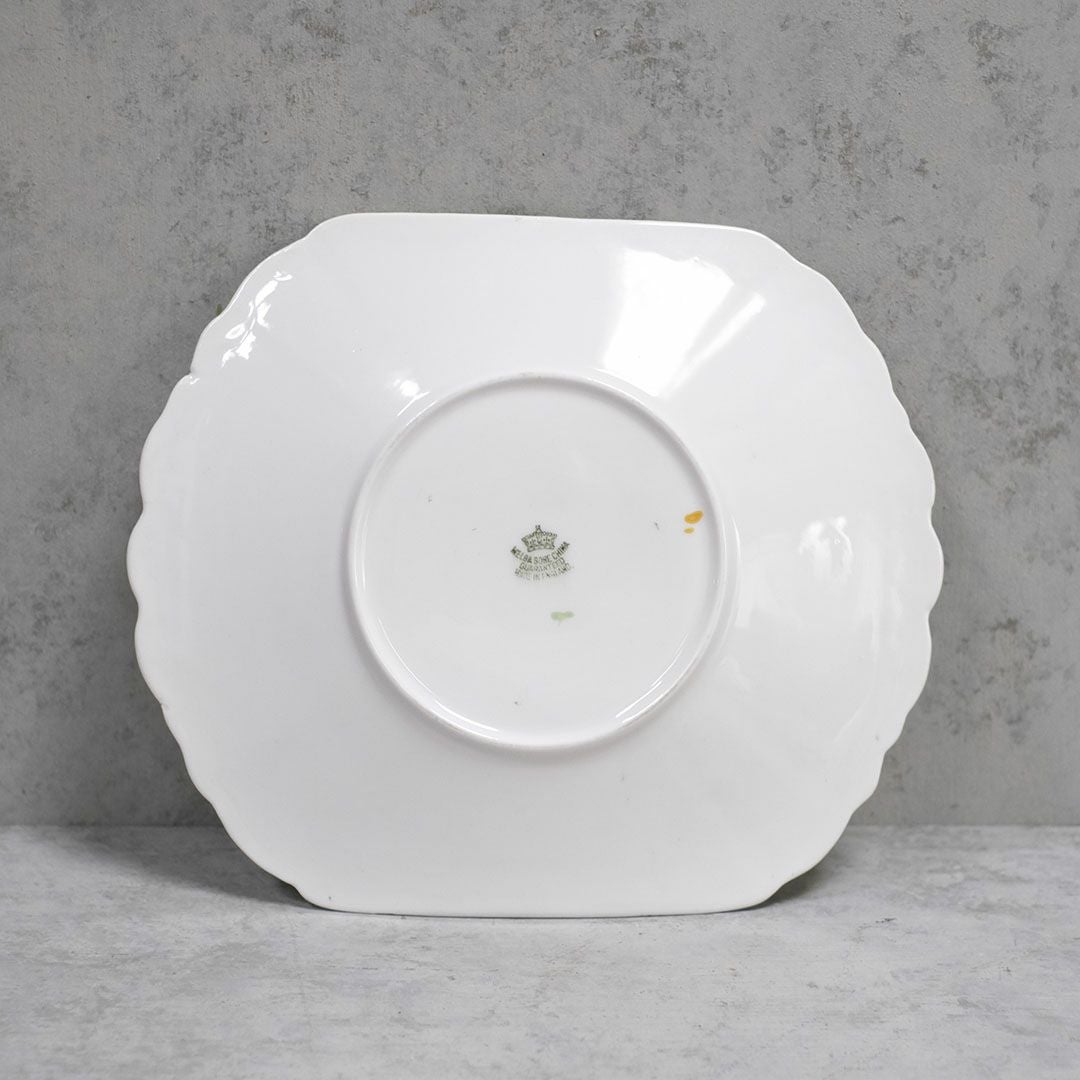 アンティーク B&Bプレート アールデコ イギリス MELBA BONE CHINA メルバ6