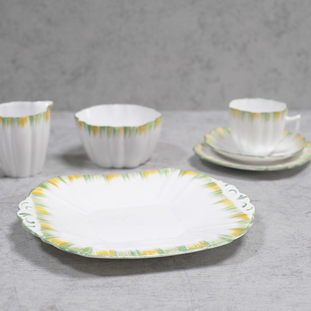 アンティーク B&Bプレート アールデコ イギリス MELBA BONE CHINA メルバ7