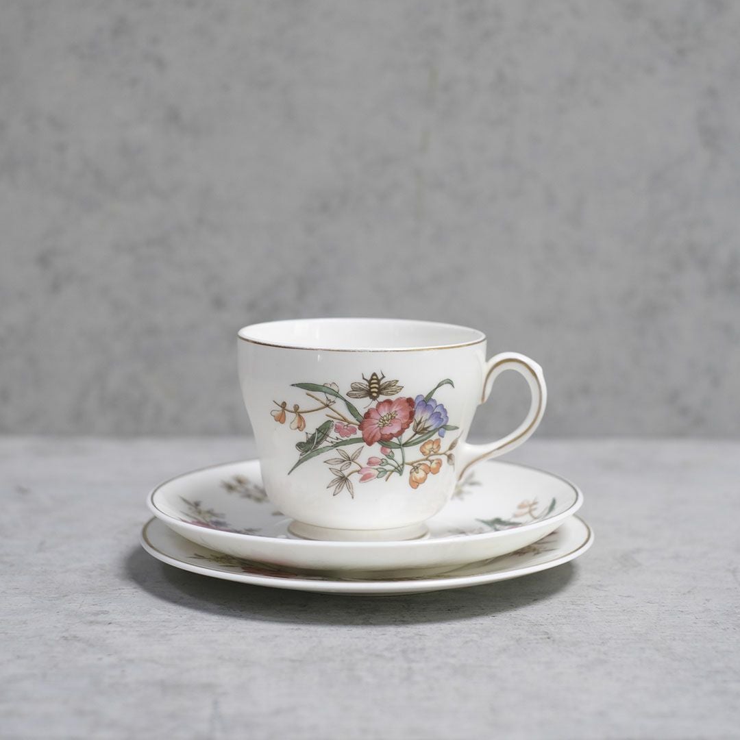 ヴィンテージティーカップ&ソーサトリオWEDGWOOD ウェッジウッド11