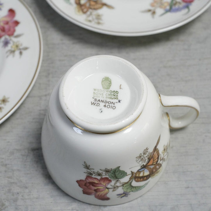 ヴィンテージティーカップ&ソーサトリオWEDGWOOD ウェッジウッド99