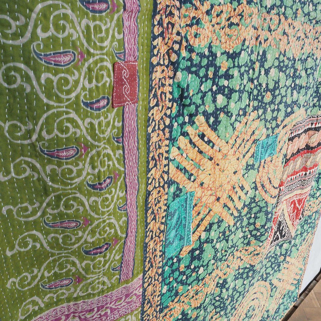 KANTHA(カンタ)・パッチワーク刺し子の大判ファブリック6