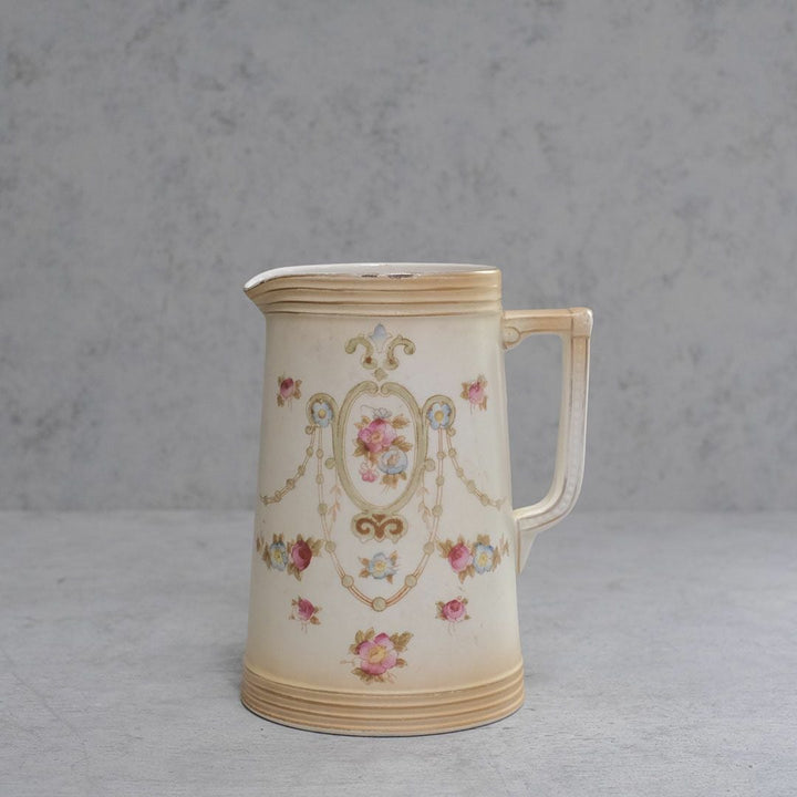 アンティークジャグ イギリス CROWN DEVON(クラウンデボン) 陶器の花瓶 h17.5cm11