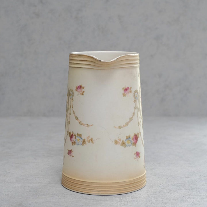 アンティークジャグ イギリス CROWN DEVON(クラウンデボン) 陶器の花瓶 h17.5cm33