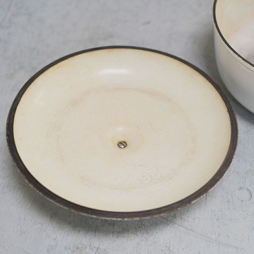 ヴィンテージ LE CREUSET（ル・クルーゼ）鍋 鉄鍋 白66