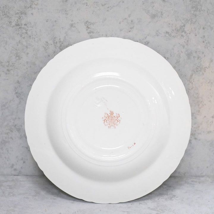 アンティークスープ皿 Dieu et mon droit アンティークイギリス アンティーク食器5