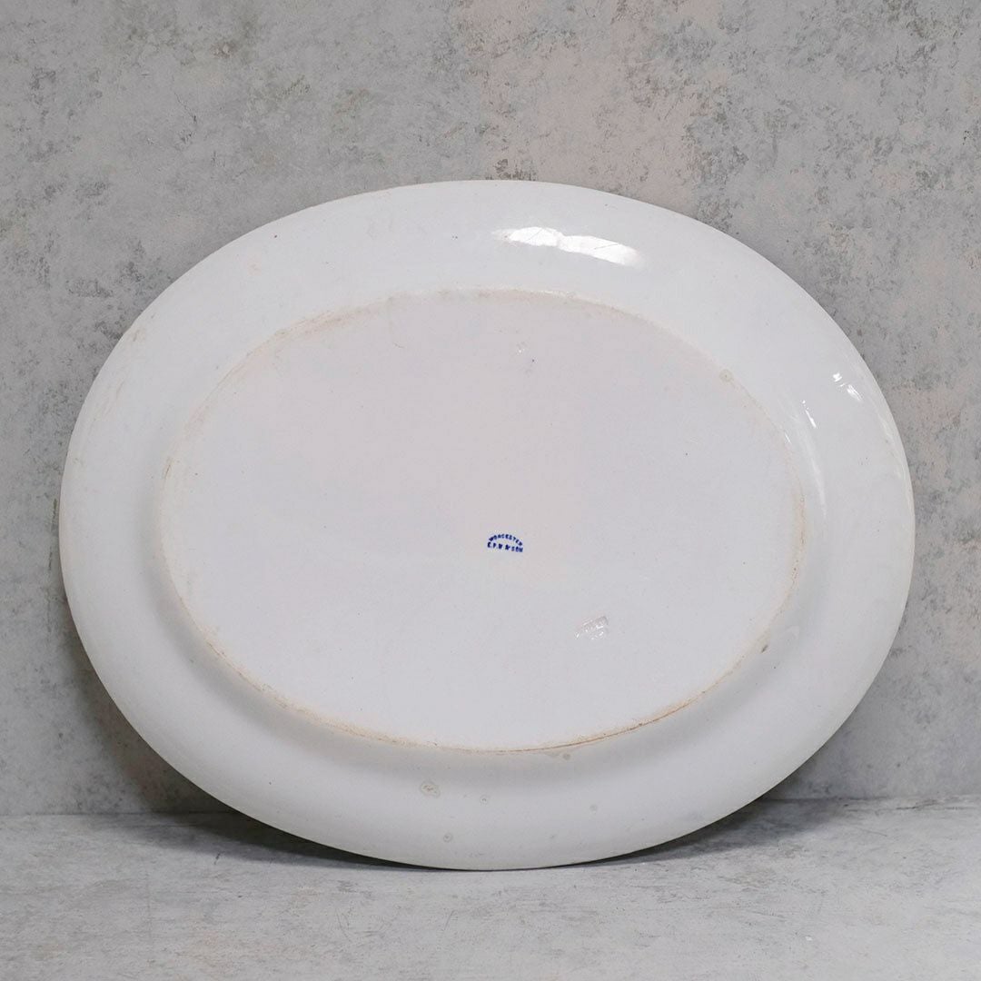アンティーク皿 Bodley & Son オーバルプレート 大皿 19世紀 オードブルプレート イギリス アンティーク食器7