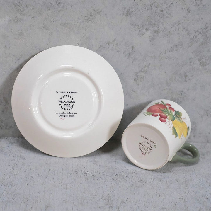 ヴィンテージデミタスカップ＆ソーサWEDGWOOD COVENT GARDEN ウェッジウッド コベントガーデン55