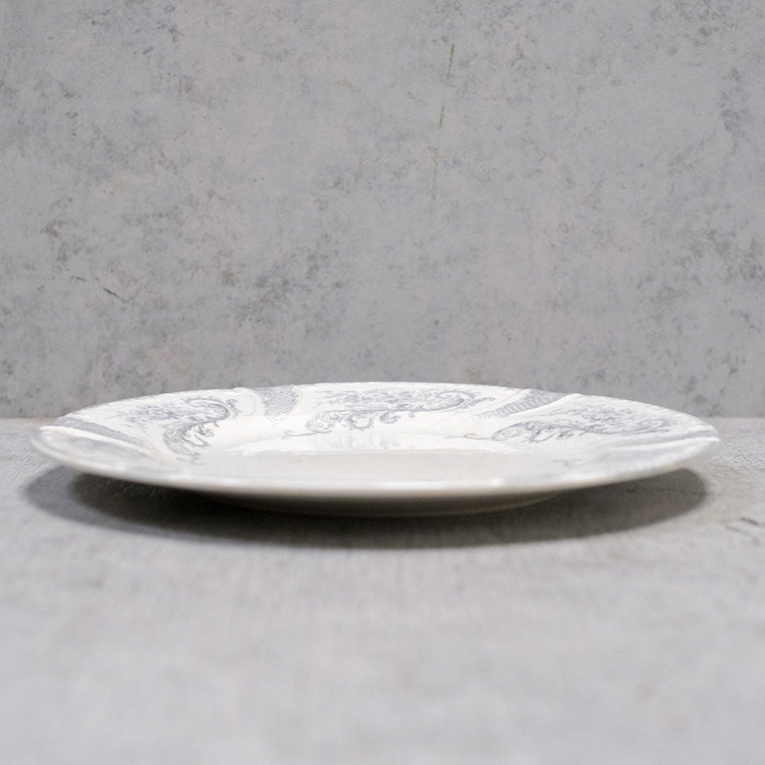 アンティークLONGWY(ロンウィー)ディナーレート フランス 皿 /アンティーク食器　直径25cm44