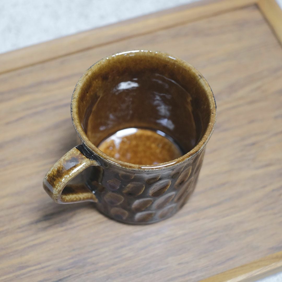 ほっこりマグカップ 飴色 日本製 美濃焼き 手作り43