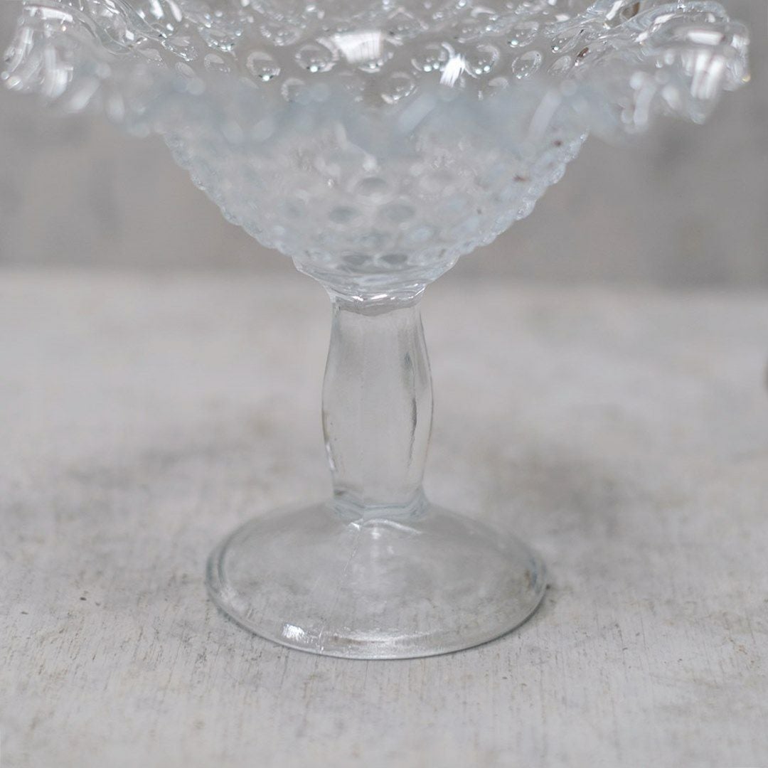 ヴィンテージ ホブネイルコンポート FENTON アメリカ デザートカップ アンティーク食器2