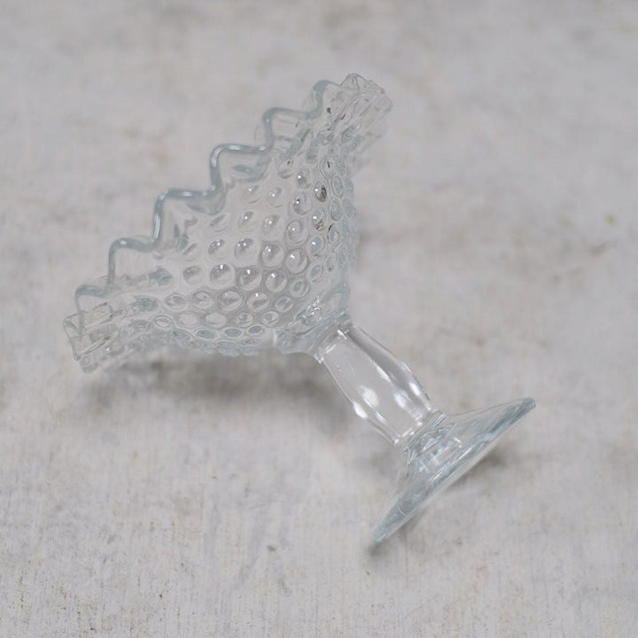 ヴィンテージ ホブネイルコンポート FENTON アメリカ デザートカップ アンティーク食器5