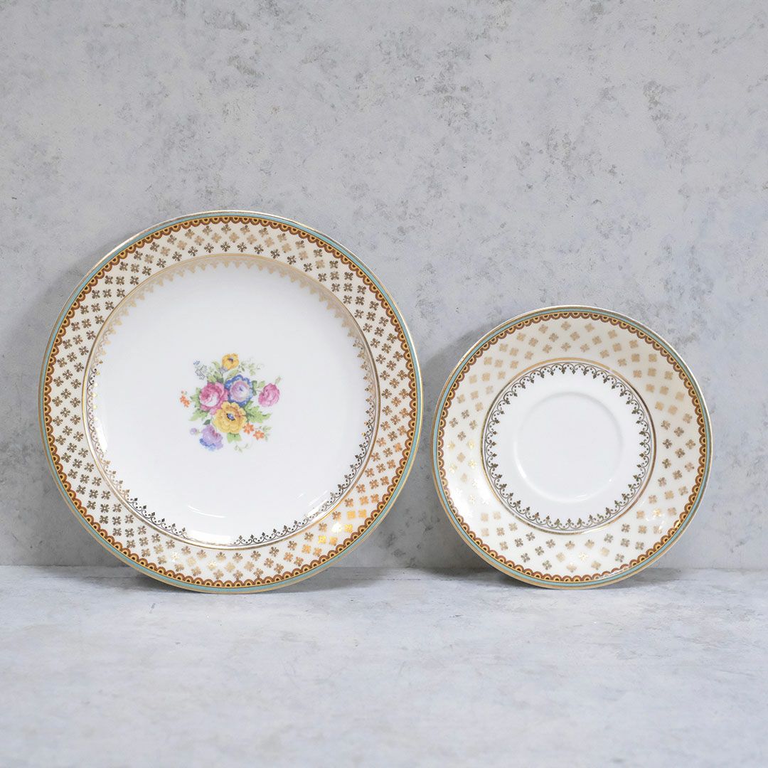 アンティークティーカップ＆ソーサトリオ LIMOGES リモージュ BAYNAUD アンティーク食器77