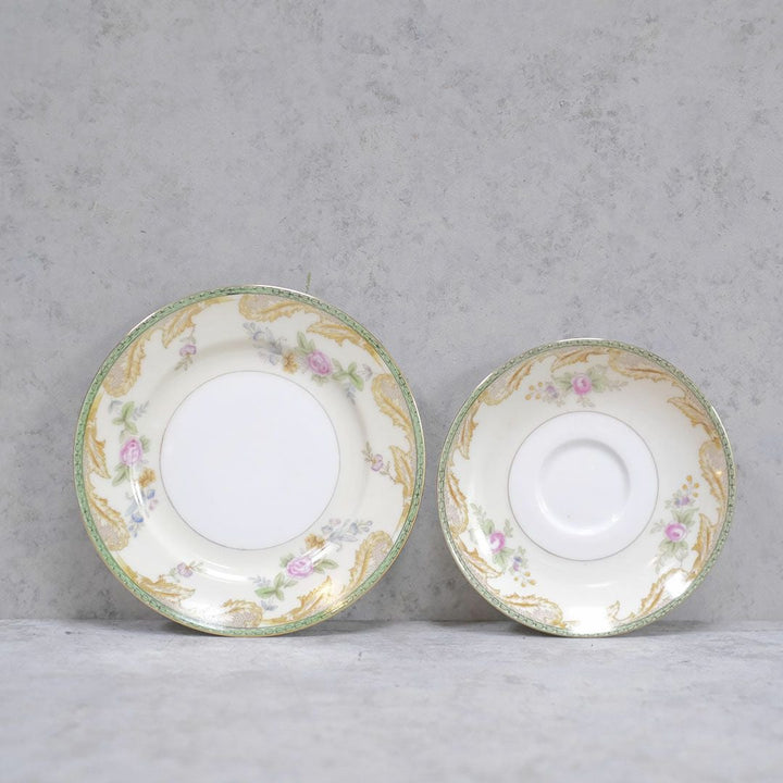 ヴィンテージティーカップトリオ Noritake ノリタケ FOREIGN44
