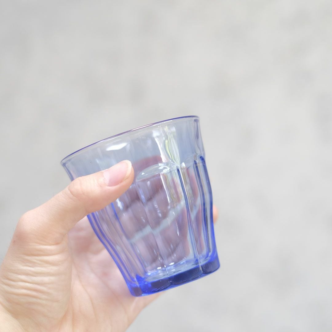 DURALEX(デュラレックス) フランス製 おしゃれカフェ風のピカルディーグラス 250ml/ブルー1