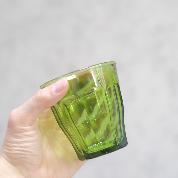 DURALEX(デュラレックス) フランス製 おしゃれカフェ風のピカルディーグラス 250ml/グリーン1