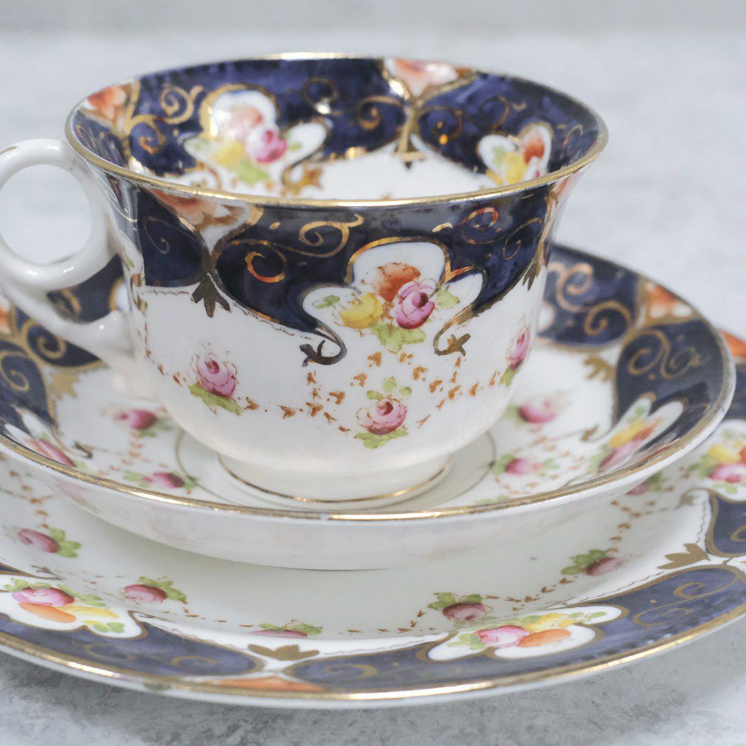 アンティークティーカップトリオ BESWICK & SONS イギリス アンティーク食器4