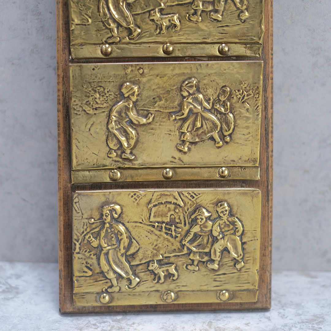 アンティーク 壁掛け レターラック イギリス6