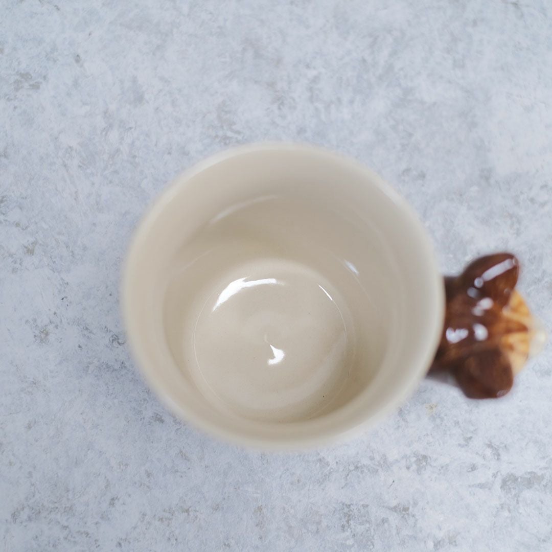 動物マグカップ ねこ(茶トラ)4