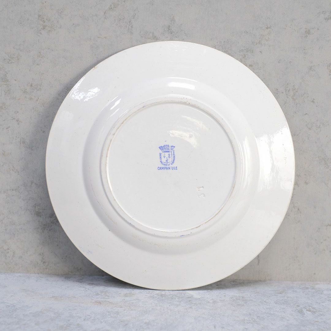 アンティーク皿 サンタマン窯（Saint-Amand）アンティーク食器77