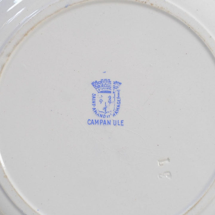 アンティーク皿 サンタマン窯（Saint-Amand）アンティーク食器88
