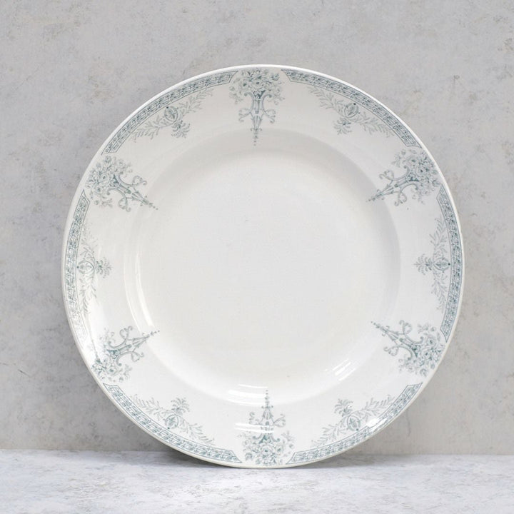 アンティーク大皿 LUGANO Luneville K&G リュネヴィルフランス アンティーク11