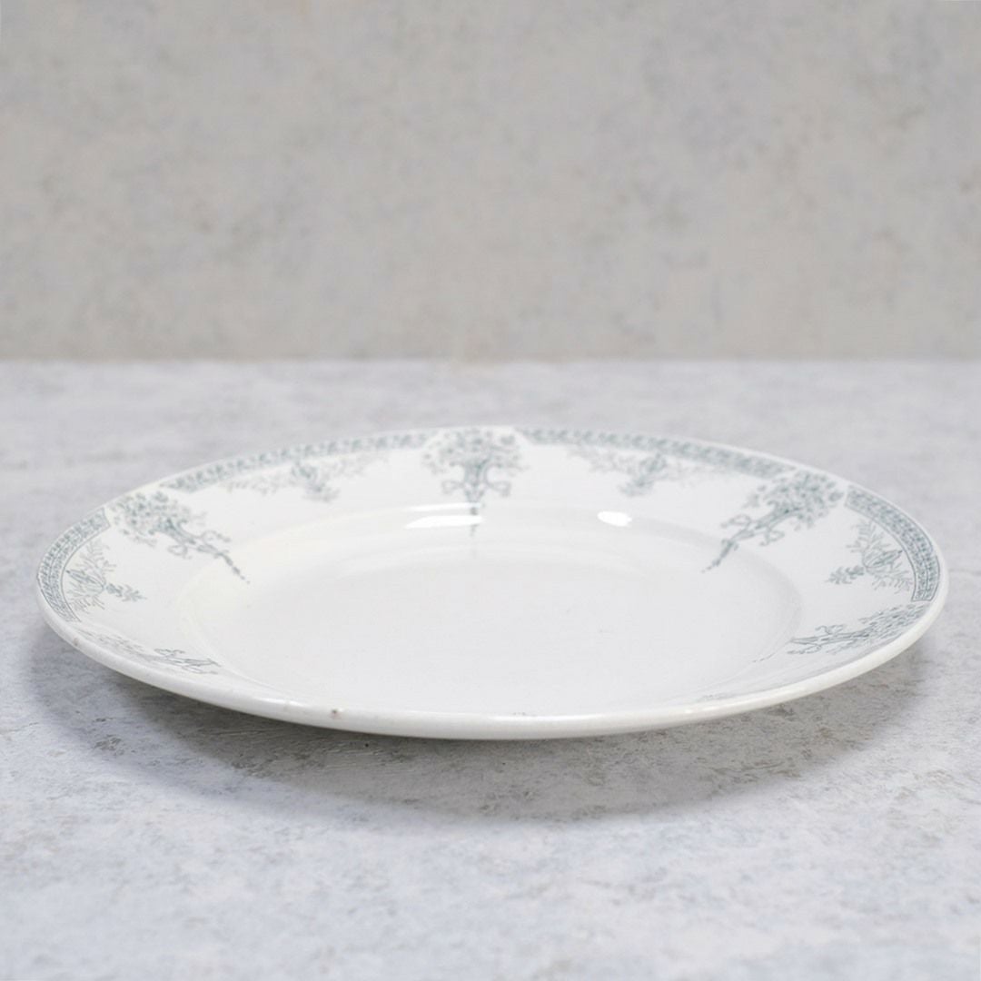 アンティーク大皿 LUGANO Luneville K&G リュネヴィルフランス アンティーク33