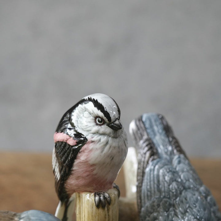 ヴィンテージフィギュリン 鳥 ベスウィック 陶器の置物1211