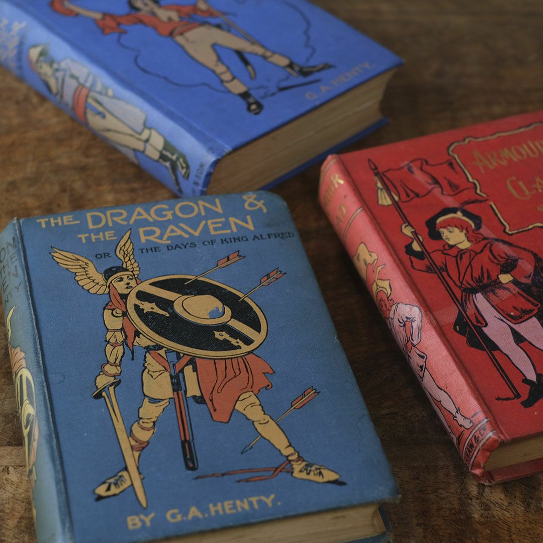 アンティーク本 イギリスの児童書 挿絵入りの古書65