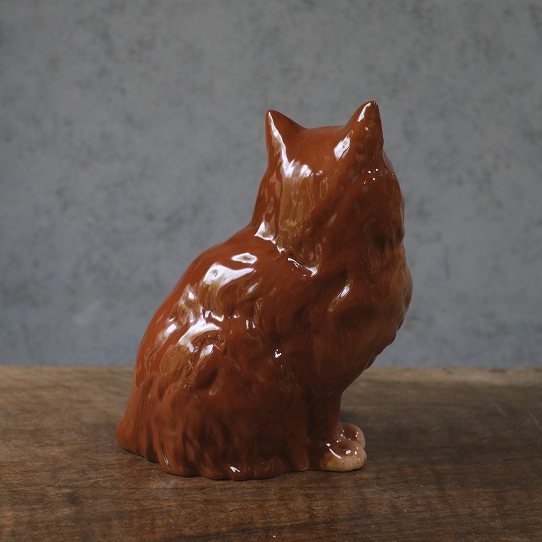 ヴィンテージオブジェ 猫の置物 フィギュリン イギリス BESWICK ベスウィック33