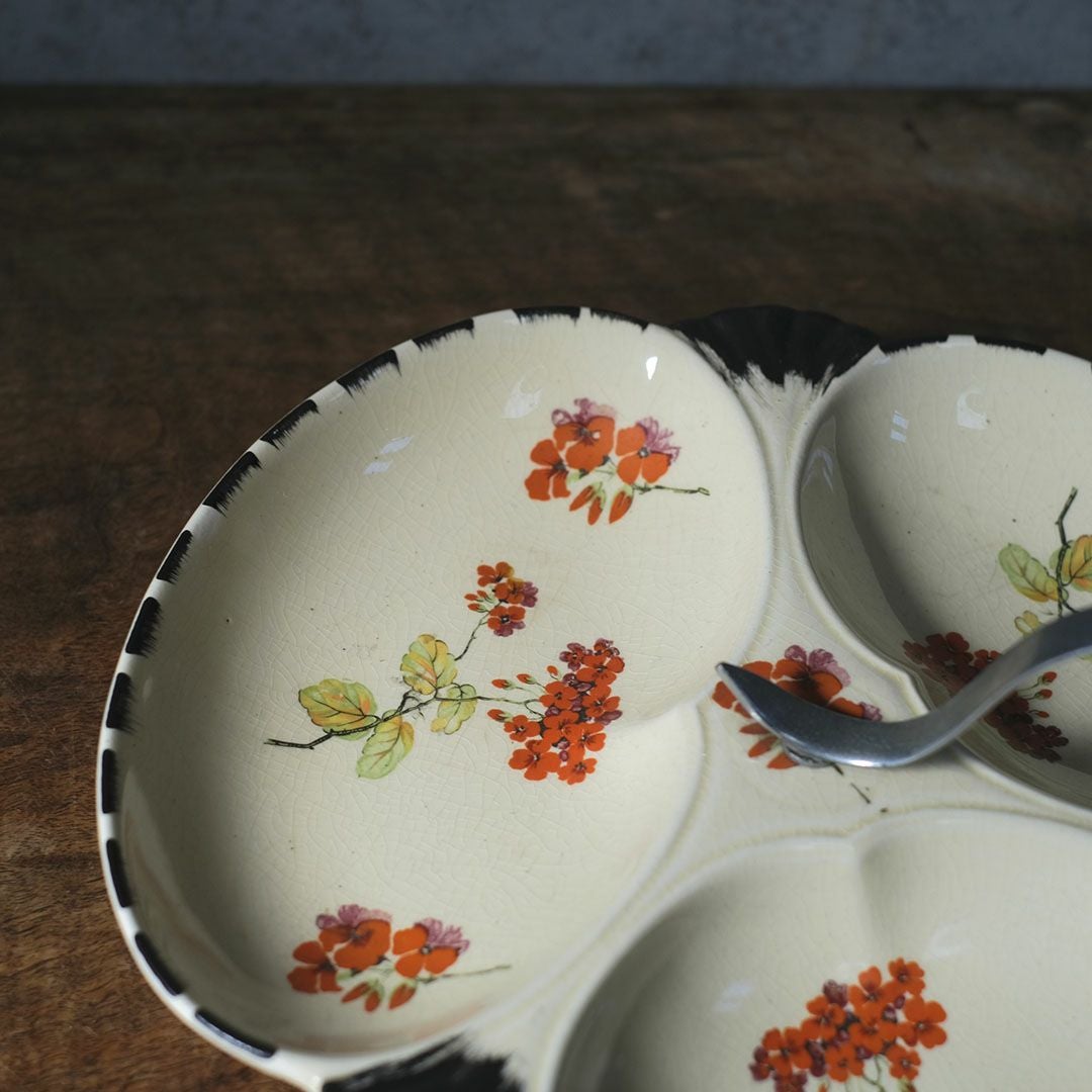 アンティーク仕切りプレート PARROTT&COMPANY BURSLEM55