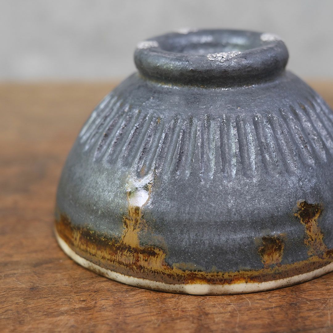 笠間焼【益子淳一】・削りめし碗/作家のうつわ ２色展開 ご飯茶碗 和食器1313