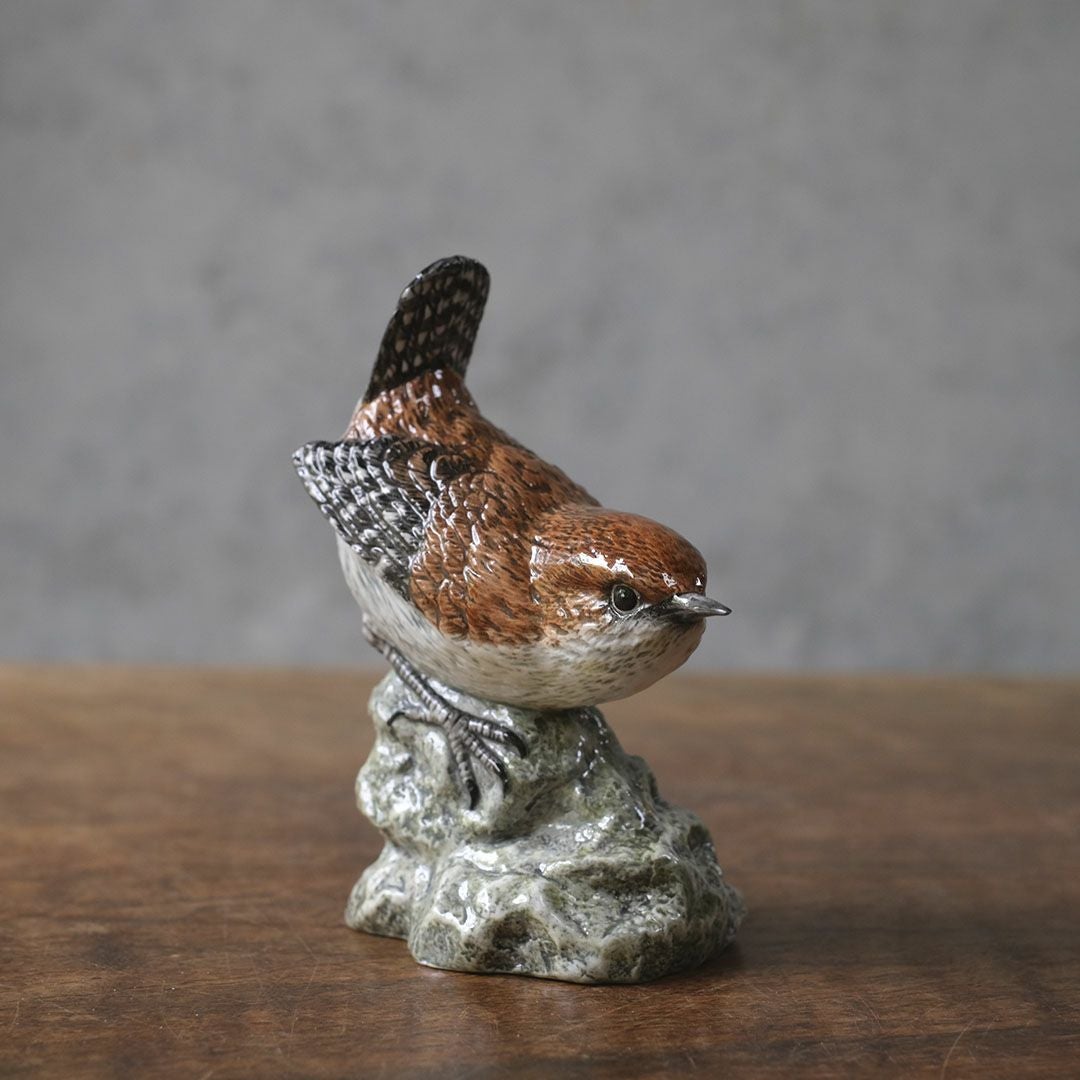 ヴィンテージフィギュリン 鳥 J Mack イギリス 陶器の置物44