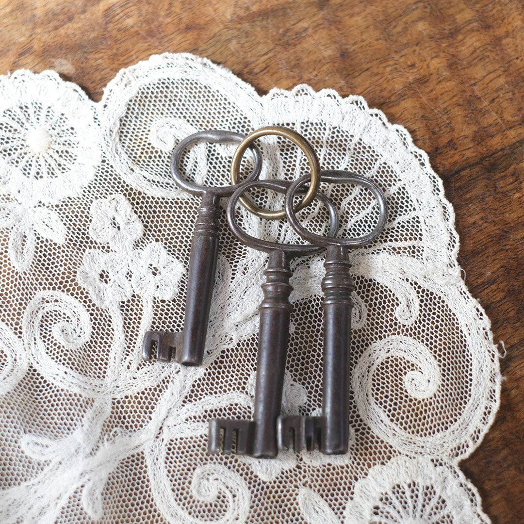 アンティークキー イギリス 古い家具に使われていた鍵22