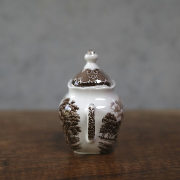 アンティークシュガーポット W.H. Grindley & Co Ltd（グラインドレー）陶器 イギリス22