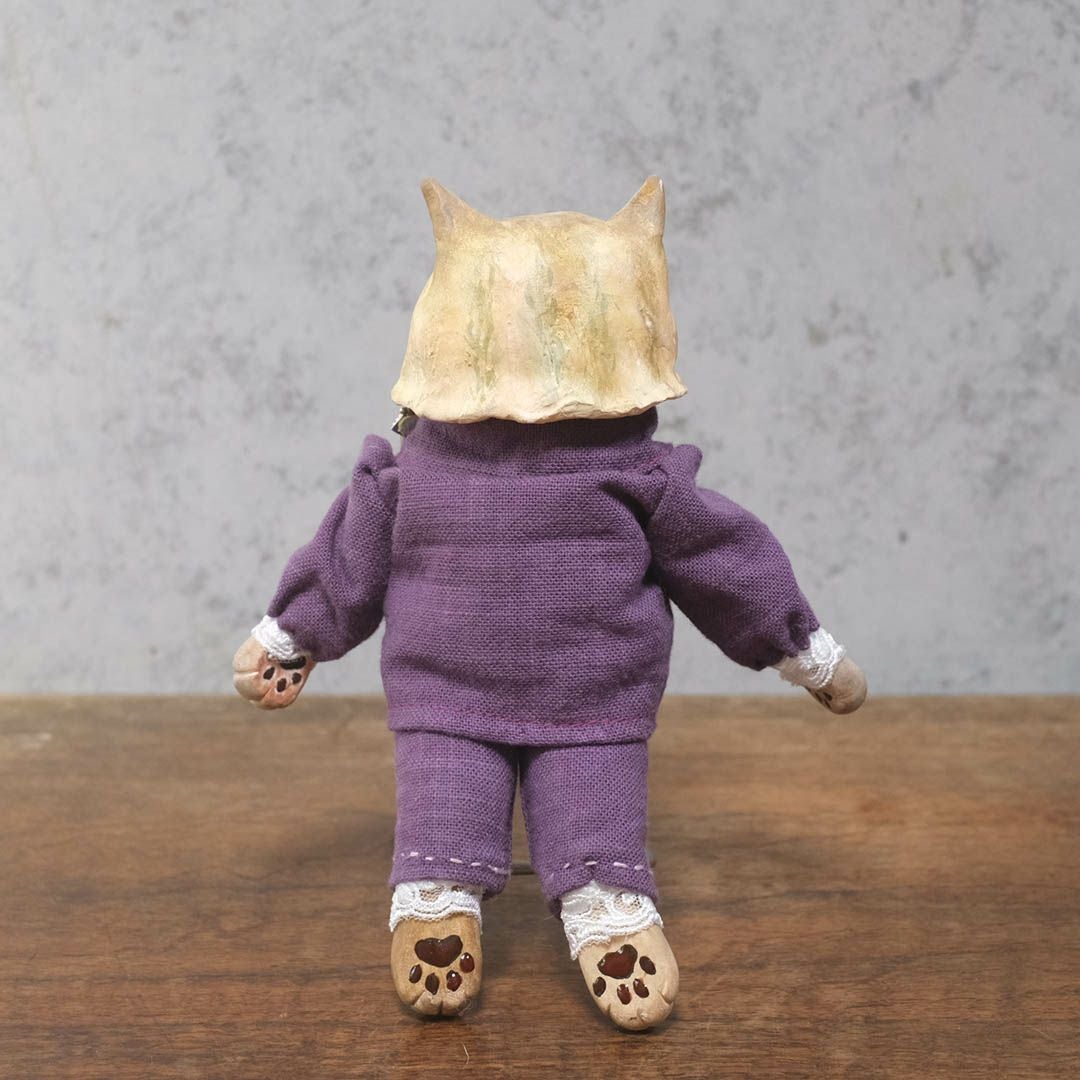 奏ちよこ茶トラ 作家のオブジェ33