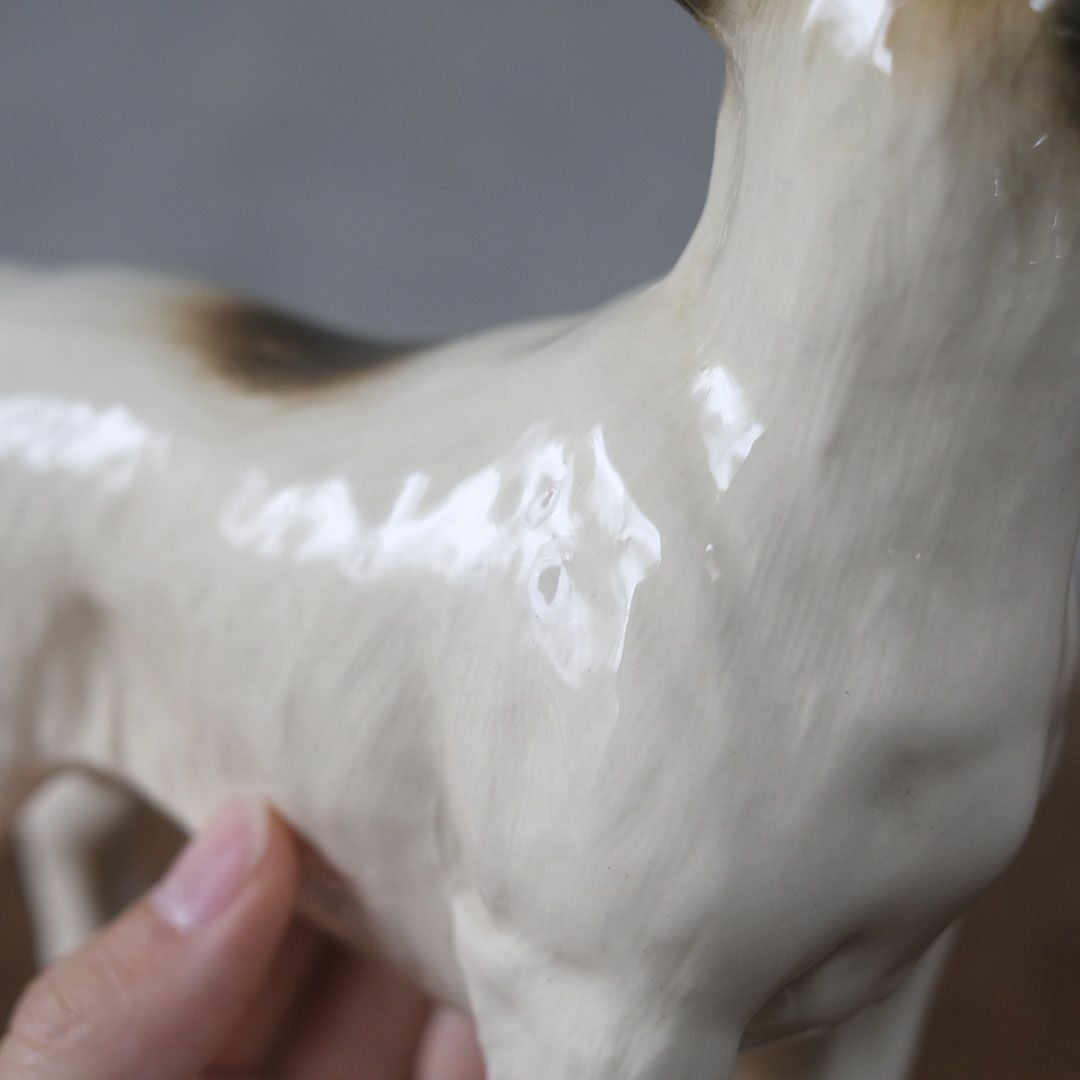 ヴィンテージフィギリン 犬 イギリス 陶器 置物77