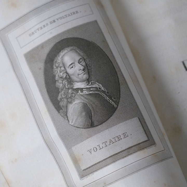 ヴィンテージ洋書 ヴォルテール 1835年刊行 フランス哲学書4