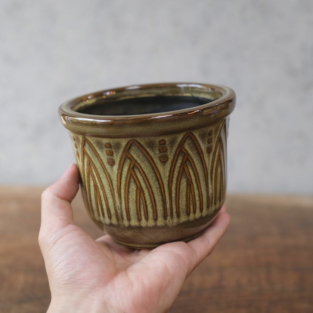 童話の鉢植えシリーズ 陶器のプランター ノルディックポット
