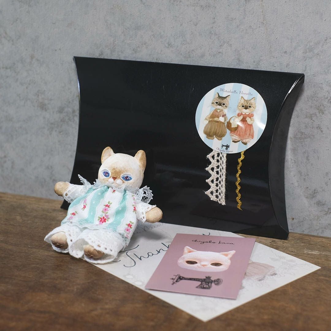 奏ちよこ ミニ猫 茶トラ 人形 ドール 空創作家22