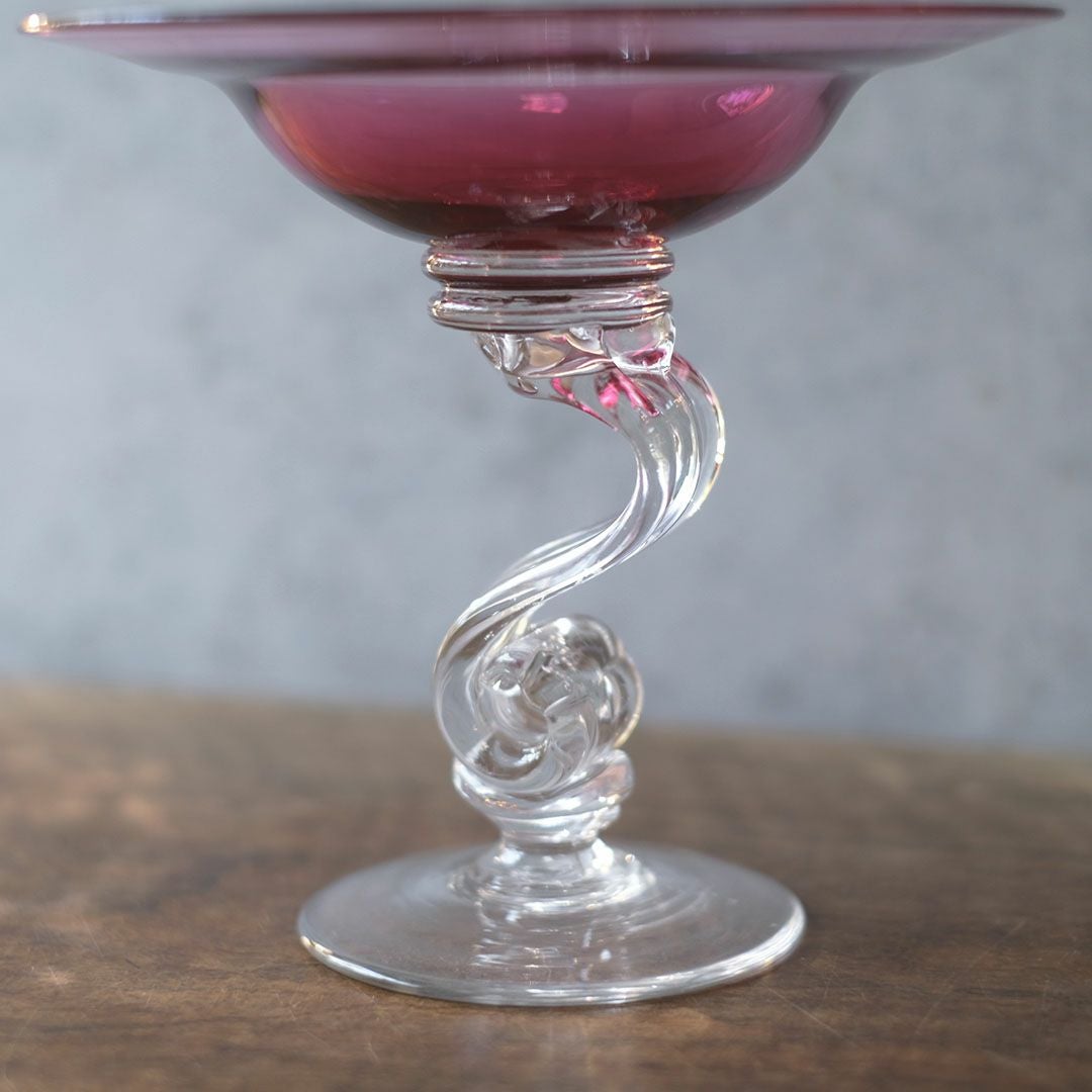 ヴィンテージクランベリーフルーツスタンド イギリス