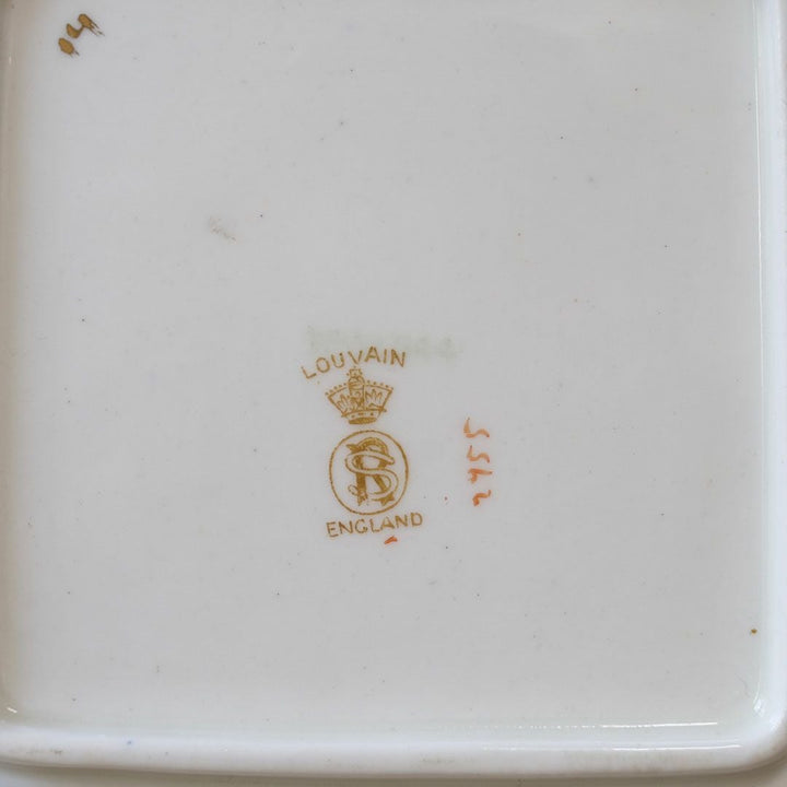 アンティーク B＆Bプレート LOUVAIN ENGLAND 皿 イギリス