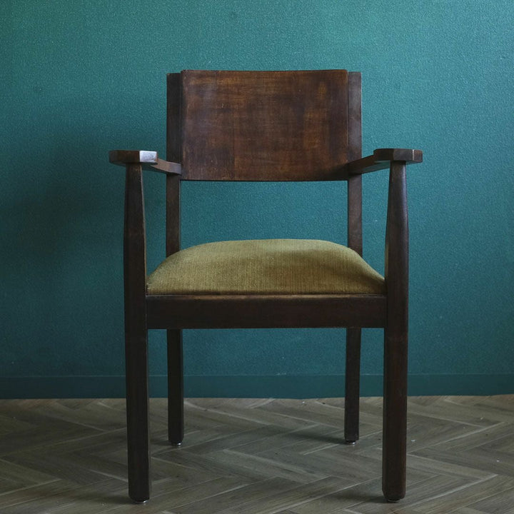 アンティーク ブリッジチェアBridge Chair アール・デコ モダニズム 椅子 フランス アンティーク家具33