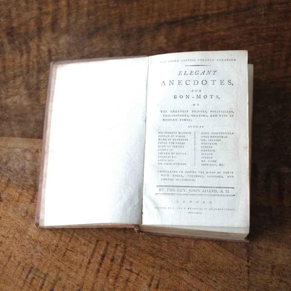 アンティークブック レザーブック 古書 1794年 ロンドン55