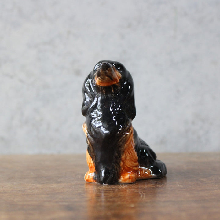犬フィギュア 一輪挿し 柴犬 & ダックスフンド 陶器66