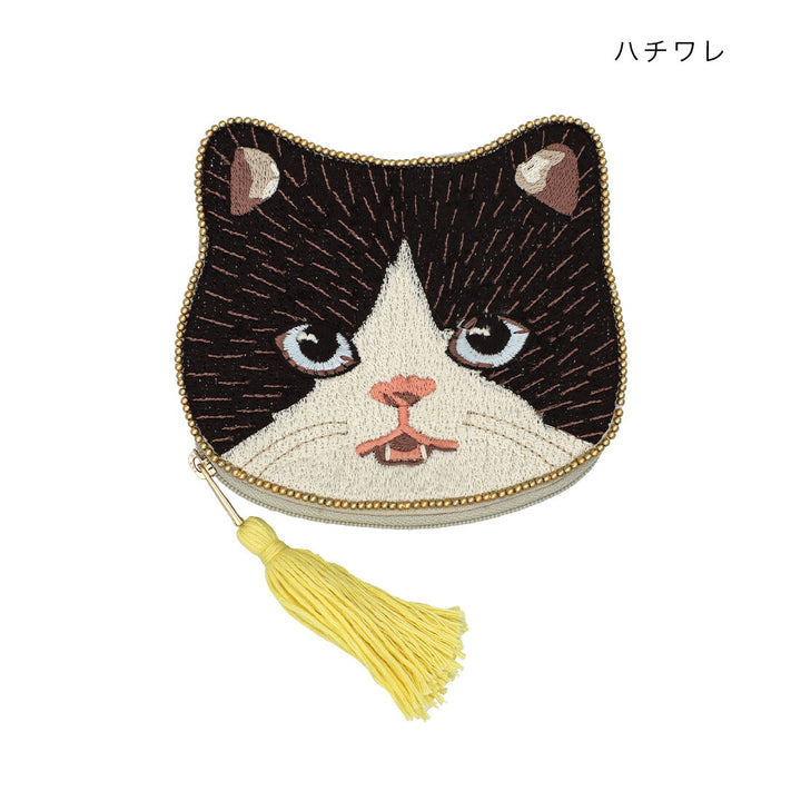 猫ビーズポーチ 色違い・同シリーズ