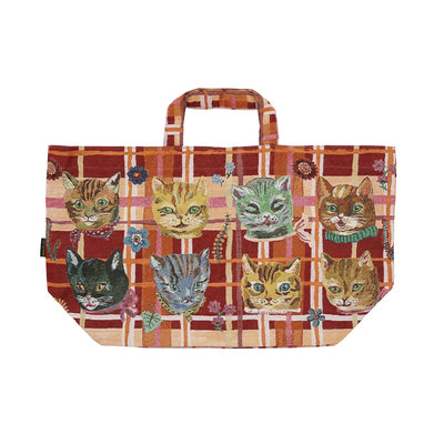ナタリーレテ 舟形トートバッグ ボートアンドトート Cats 猫