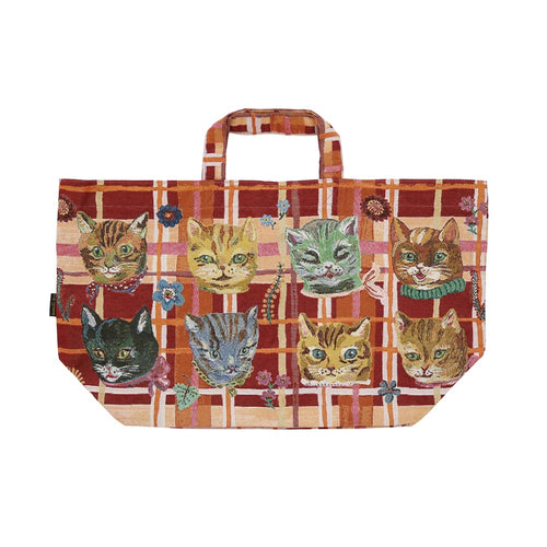 ナタリーレテ 舟形トートバッグ ボートアンドトート Cats 猫